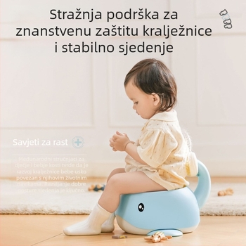 Dječje sjedalo za WC, PP materijal, brend Dodo hani, kartonsko pakiranje, bar kod 165156