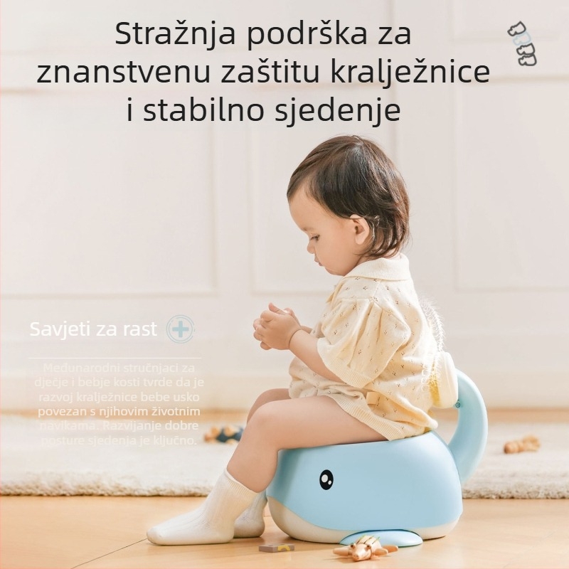 Dječje sjedalo za WC, PP materijal, brend Dodo hani, kartonsko pakiranje, bar kod 165156