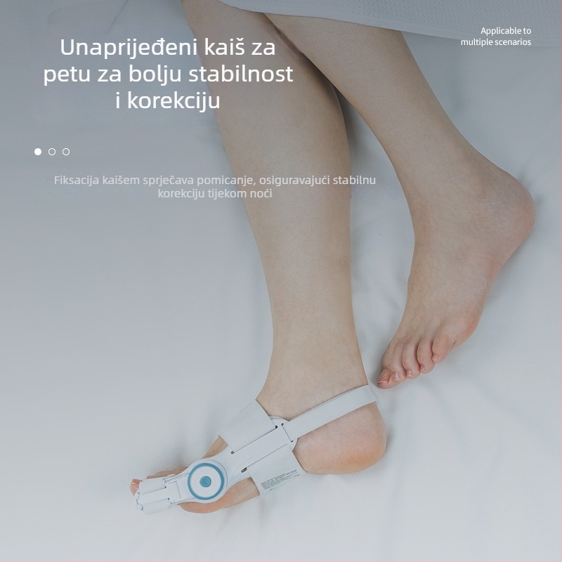 Techlove korektor za Hallux Valgus, model MX3Q, PU materijal, podesiva tipka