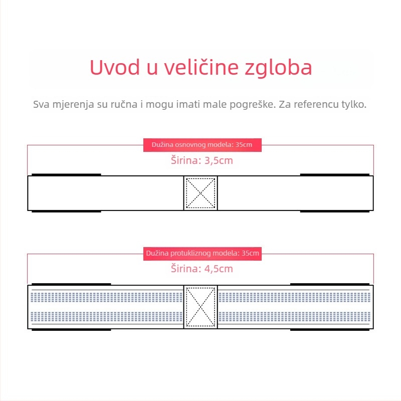 Fitness narukvica za zglob s najlonskim tijelom, protuklizni hvat i pomoć pri povlačenju