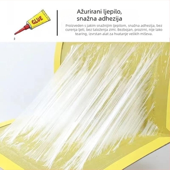 Rodenticidna pasta za miševe — model 2036, marka Hunting Cat, mikrotoksična, pakiranje 200 komada