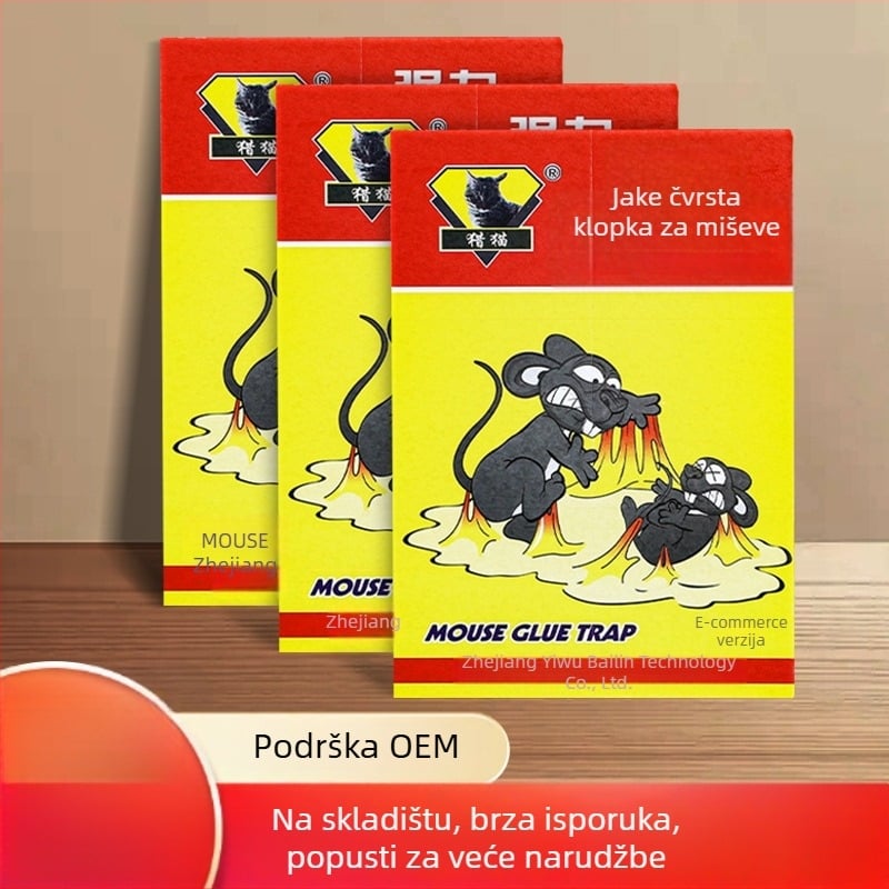 Rodenticidna pasta za miševe — model 2036, marka Hunting Cat, mikrotoksična, pakiranje 200 komada