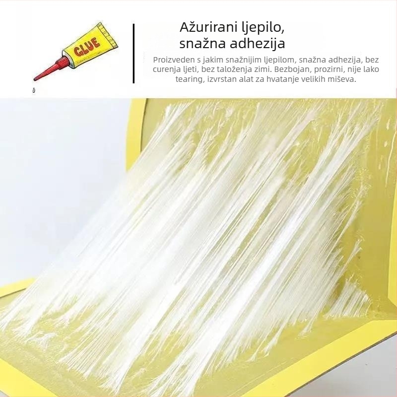 Rodenticidna pasta za miševe — model 2036, marka Hunting Cat, mikrotoksična, pakiranje 200 komada