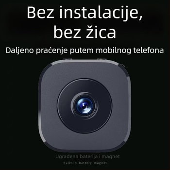 M5 IP kamera za kućno nadgledanje, širokokutni 3.6 mm objektiv, noćno vid, upravljanje putem mobilne aplikacije