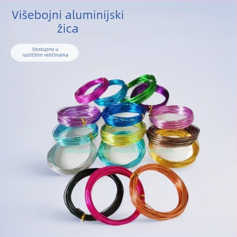 Covey 1060 aluminijska žica za rukotvorine, modeliranje bonsaja i uložak nakita – Kod proizvoda Wer-5894