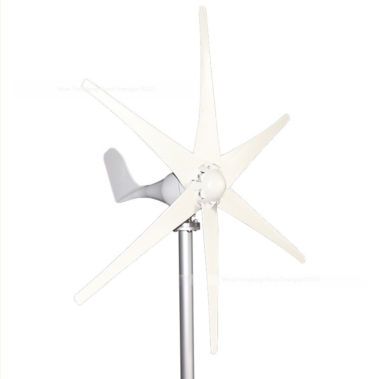 S5 tip horizontalne osi vjetroturbina, 300W, 6 lopatica, 12/24/48V, CE certificirano