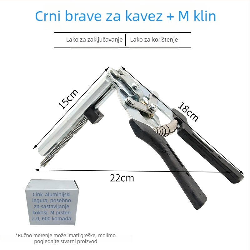 Alat za vezanje kaveza za zečeve, model 698613, brend Muduoduo