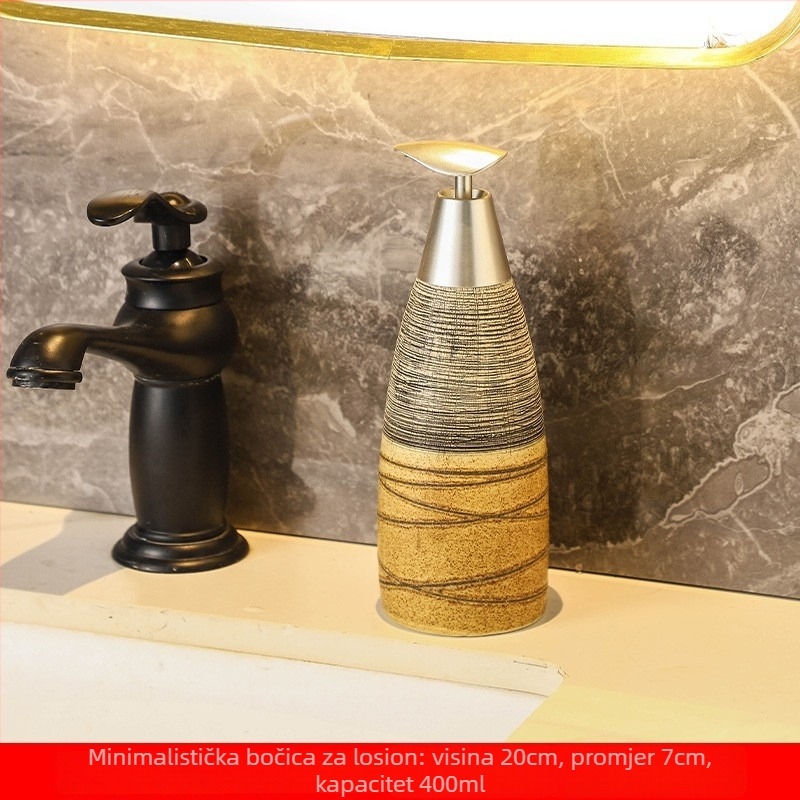 Kozmetička posuda za emulziju — europskog stila, konusna, keramička