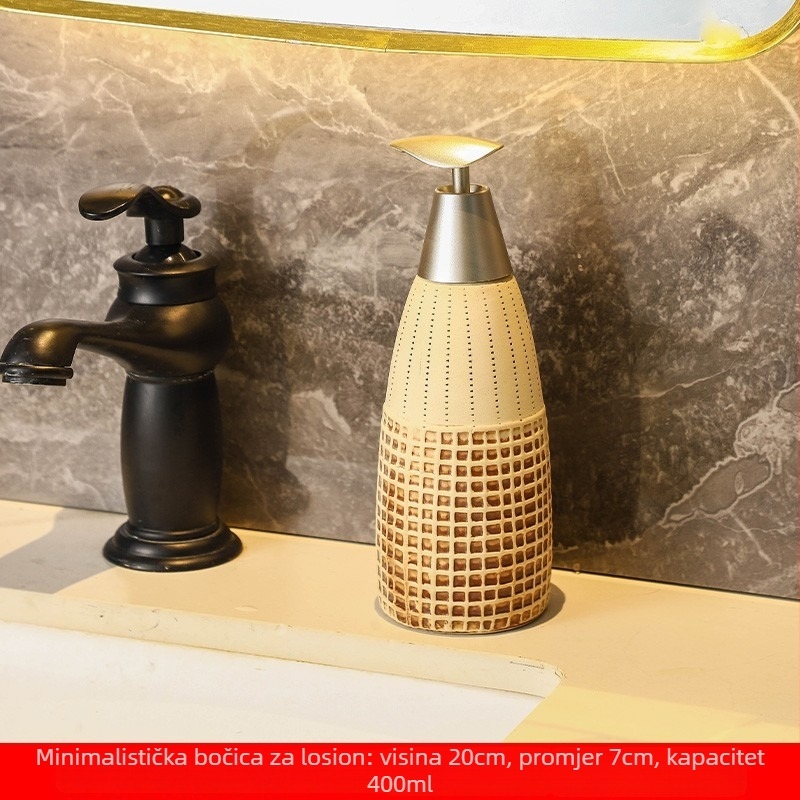 Kozmetička posuda za emulziju — europskog stila, konusna, keramička