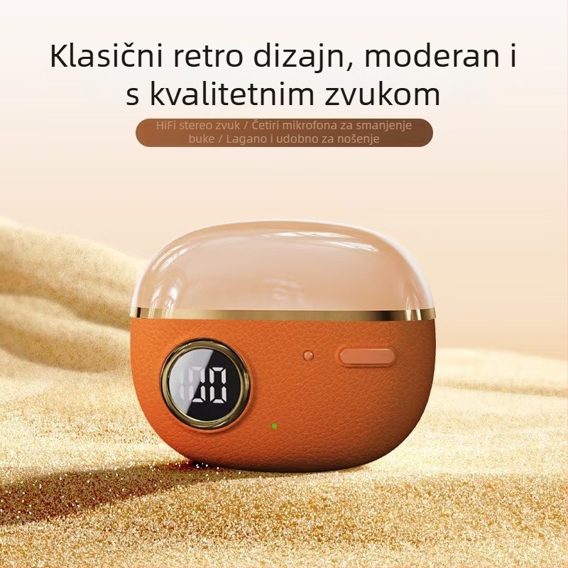 J08E bežične Bluetooth in-ear slušalice, kreativni dizajn, bez mikrofona, 15 g