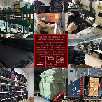 Torba za VR naočale s EVA tvrdim kućištem za Meta Quest 3/3S – prenosiva zaštita