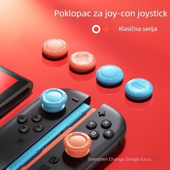 Bjbt Switch2 Gen Poklopac joysticka za Nintendo Switch OLED – Silikon, Injekcijsko oblikovanje, Switch2/Switch OLED, Šifra proizvoda 340