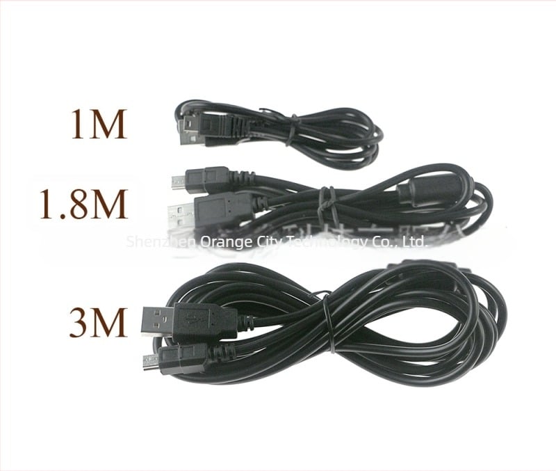 USB kabeli za podatke i napajanje – set od 3 kabela za PS3 kontroler i PSP, USB spoj s računalom