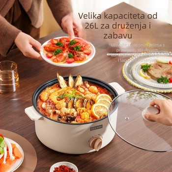 Fu xiaoguo Model F Sve-u-jednom lonac za parenje, prženje i roštilj s nelepivim unutarnjim dnom