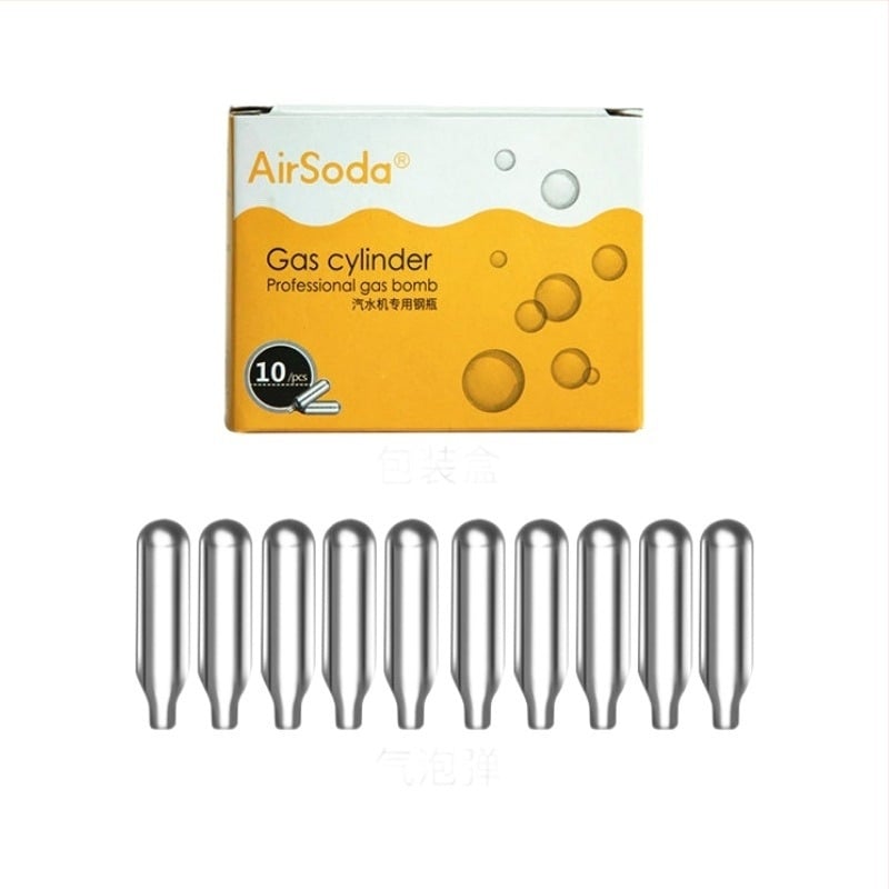 Stroj za soda siphon, Chebao CEB-soda, kapacitet 1000 ml, aluminijsko tijelo, ručna rotacija kontrole, za 3–4 osobe