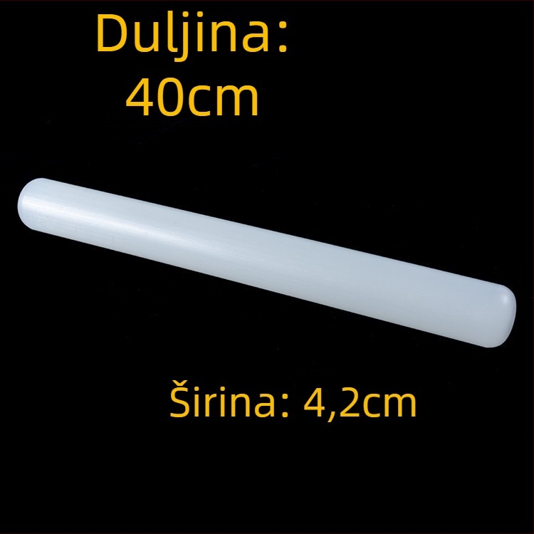 Daxi POM Plastično-Čelični Nelepivi Valjak za Tijesto, Set: Valjak, Muddler, Presa za Sok i Drveni Led, Moderan Minimalistički Dizajn