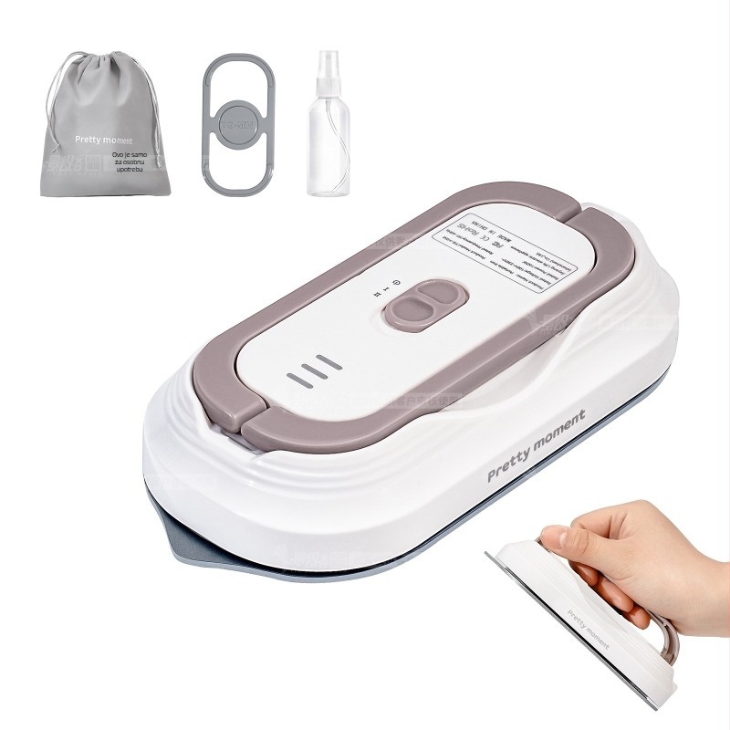 Mini prijenosni parni peglač za odjeću, ručni, spremnik od aluminijske legure, 110-240V AC, 2 razine kontrole temperature, kapacitet spremnika <0,8 l