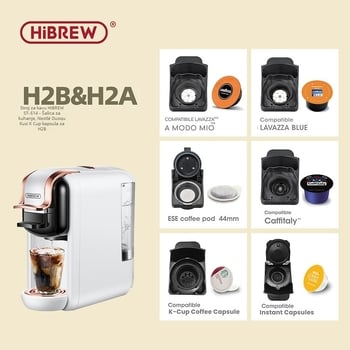 HiBREW ST-514 aparat za kavu — moderan minimalistički dizajn, jednostavan dizajn, izlazi 2018
