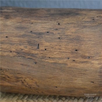 Okrugli držač olovaka od drveta, model T096, retro ukras za kućni ured, poklon za preseljenje i Božić.