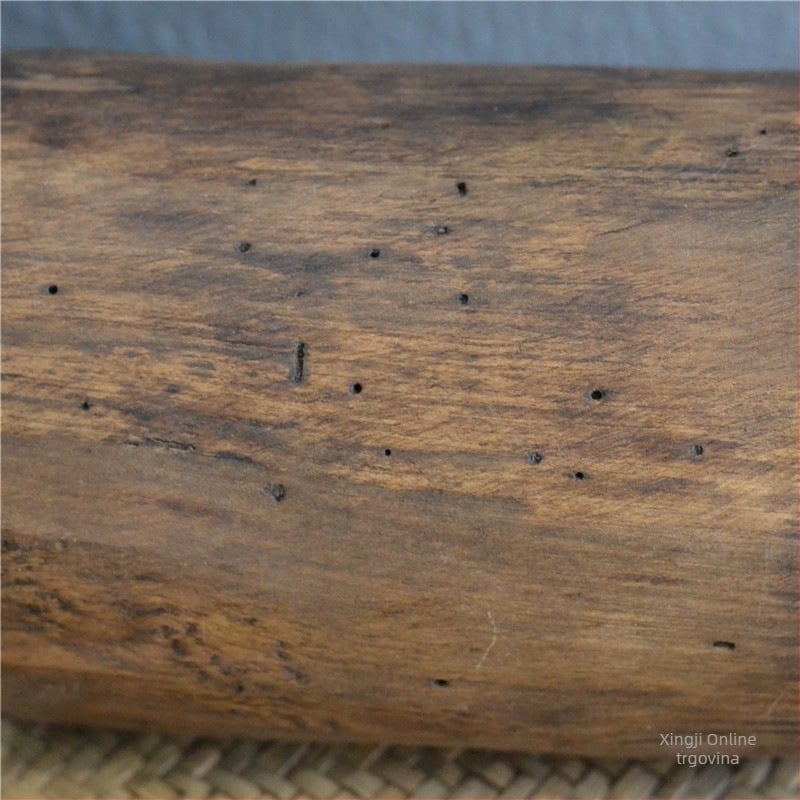 Okrugli držač olovaka od drveta, model T096, retro ukras za kućni ured, poklon za preseljenje i Božić.