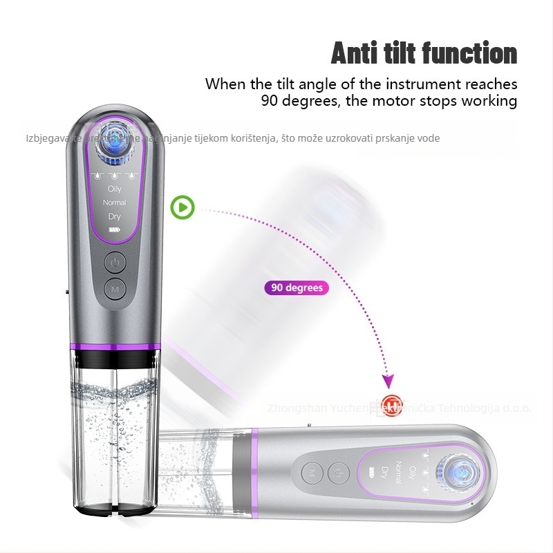 Uklanjivač crnih mrlja s električnom rotacijom – YC155, 3 razine brzine, čišćenje pora