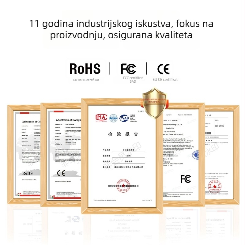 Električni grijani šal za vrat i ramena s podrškom za leđa – 5V, 2A, raspon 45–55°C, grijaća temperatura 55°C, težina 400 g
