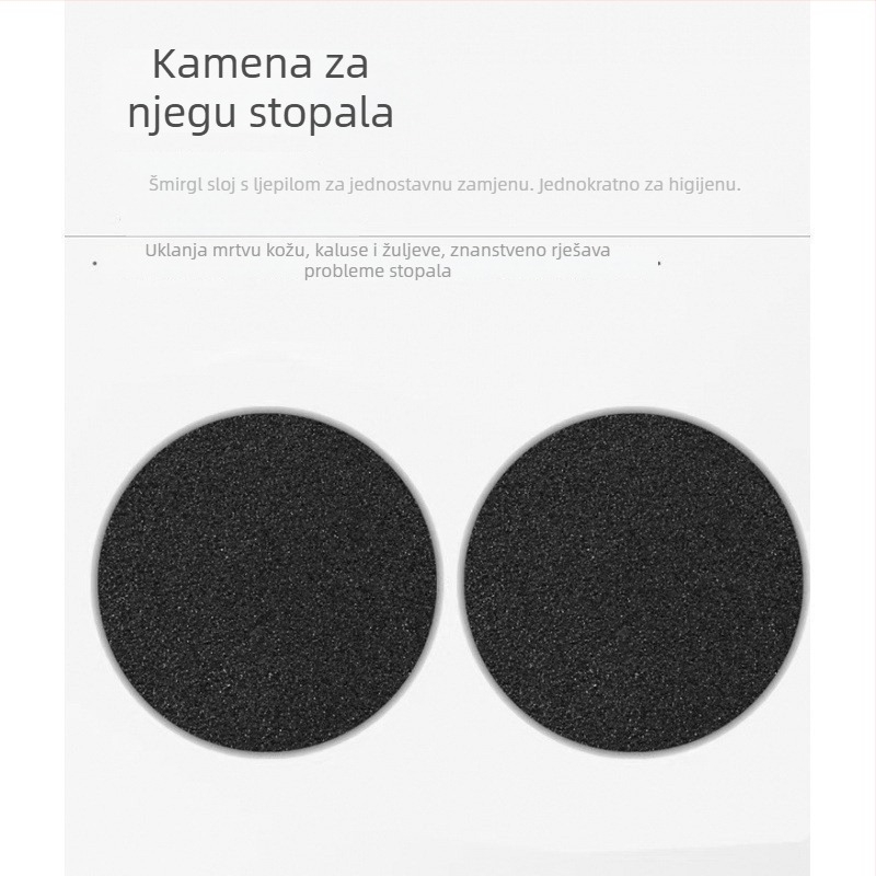 Električni uređaj za pedikuru stopala s visokim okretajem i podesivom brzinom za uklanjanje mrtve kože i žuljeva