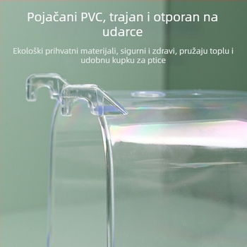 Xingxingwen Kupaonica za papagaje — Pribor za kupanje ptica, Opskrba za papagaje, Pribor za kavez