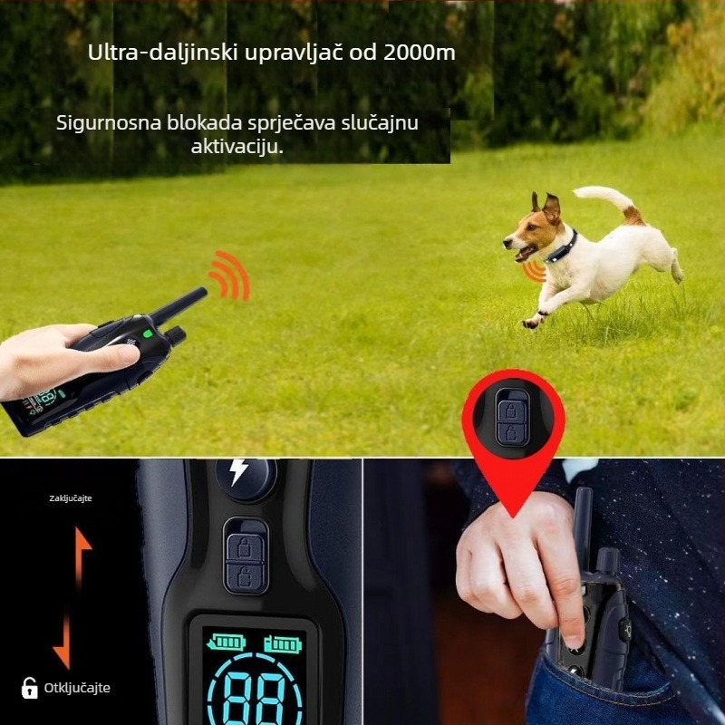 Ogrlica za obuku pasa (Materijal: Drugo; Marka: Drugo; Kategorija proizvoda: Klizna podloga)