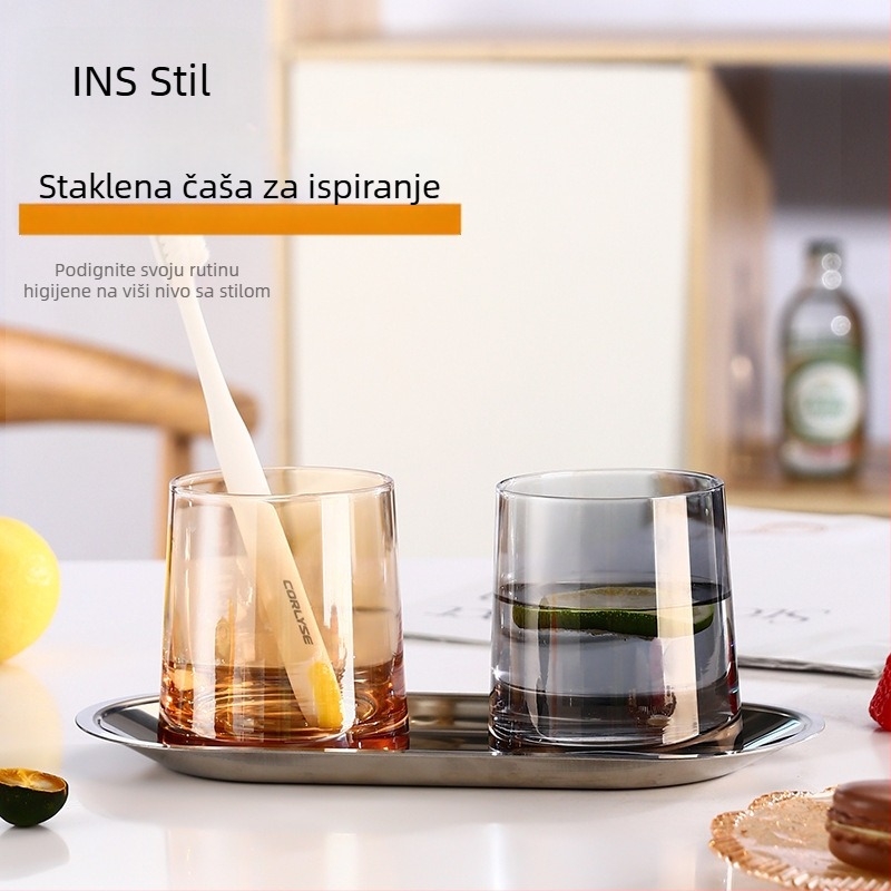 Geya Crystal staklena čaša za ispiranje usta za hotele i hostele - kupaonica