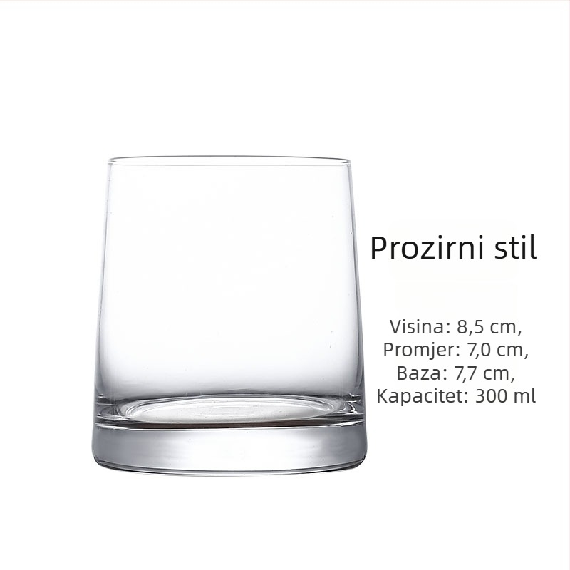 Geya Crystal staklena čaša za ispiranje usta za hotele i hostele - kupaonica