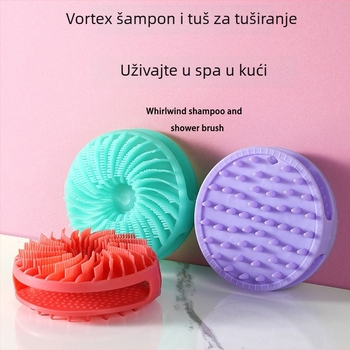 Silikonska četka za tijelo za kupanje sa pilingom, pogodna za djecu, prilagodljiva, pakiranje 200 komada