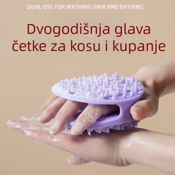 Silikonska četka za tijelo za kupanje sa pilingom, pogodna za djecu, prilagodljiva, pakiranje 200 komada