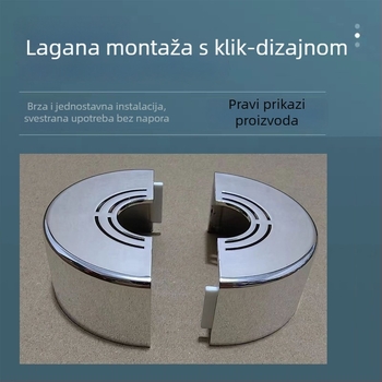 Dekorativni poklop za kutni ventil i tuš – ABS, moderni minimalistički stil, licencirani privatni brend moguć, jamstvo kvalitete
