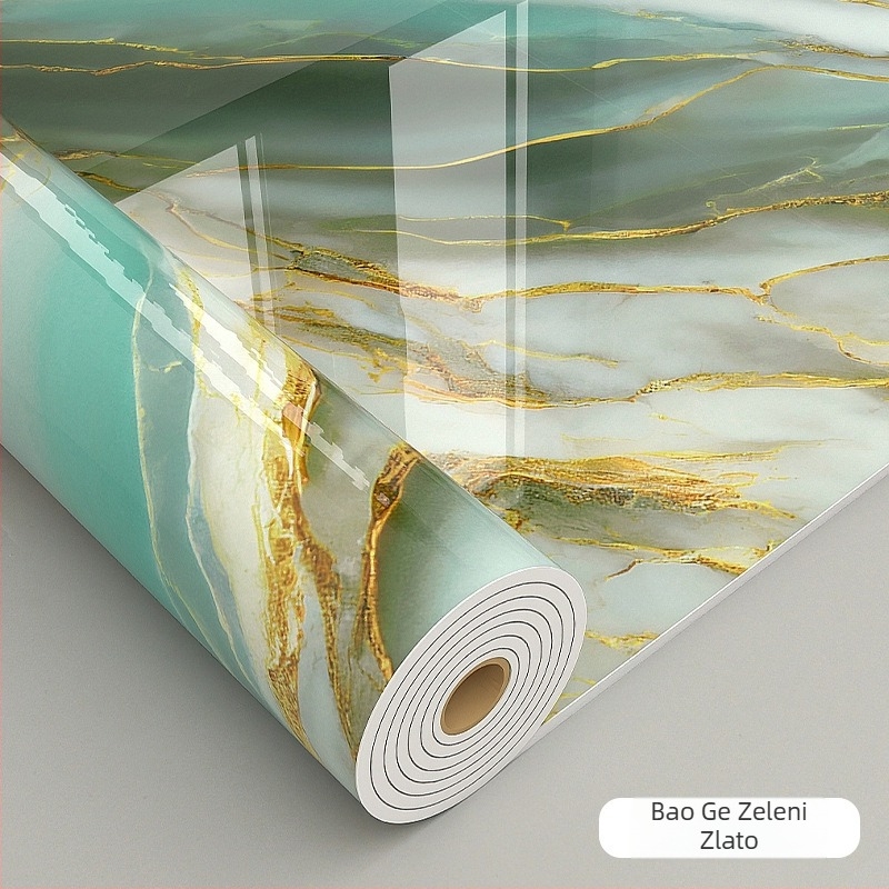 Dekorativna naljepnica za zid – XPE materijal, mramorni uzorak, samoljepljiva, vodootporna i otporna na vlagu, debljina 2.0 mm