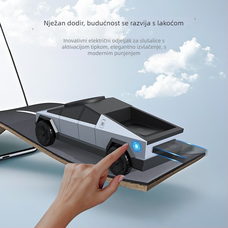 Desktop bežični punjač 3-u-1 za telefon, sat i slušalice s magnetskim punjenjem, QC3.0, 15W