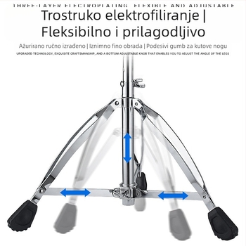 Asanasi T-200 stolica za bubanj – čelična konstrukcija, model T-200, dodatak za bubnjarski set
