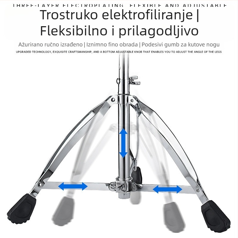 Asanasi T-200 stolica za bubanj – čelična konstrukcija, model T-200, dodatak za bubnjarski set