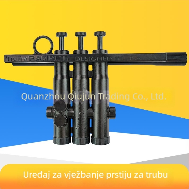 Uređaj za vježbanje prstiju na trubi – plastični, zapakirano u zatvorenu vrećicu, za odrasle i djecu