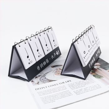 Set kartica ritma za glazbeno obrazovanje – kartice za vježbanje ritma i nota, stolni kalendar uključen, za uzrast 15–35 godina