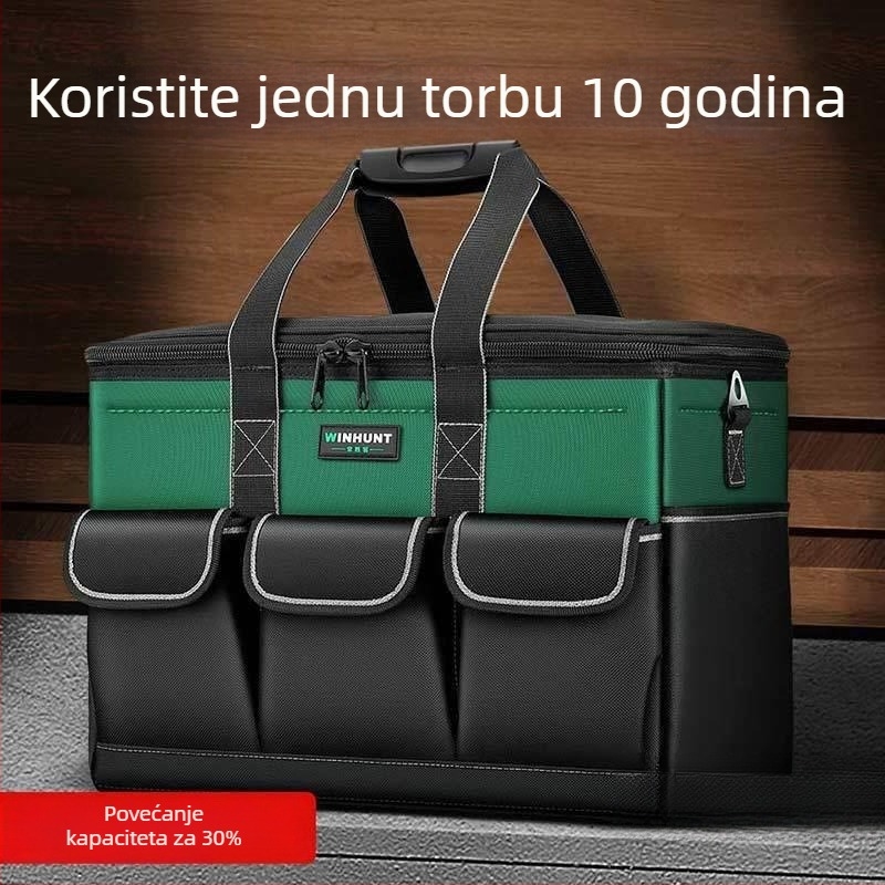 Električni set alata s torbom za pohranu – kvadratni dizajn, višenamjenski, izdržljiv