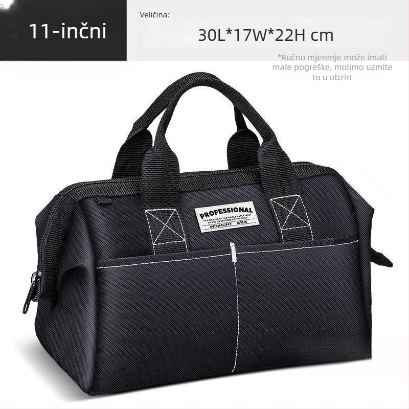 Električni set alata s torbom za pohranu – kvadratni dizajn, višenamjenski, izdržljiv