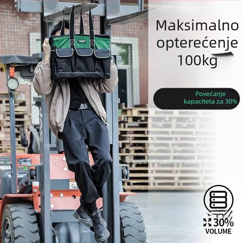 Električni set alata s torbom za pohranu – kvadratni dizajn, višenamjenski, izdržljiv