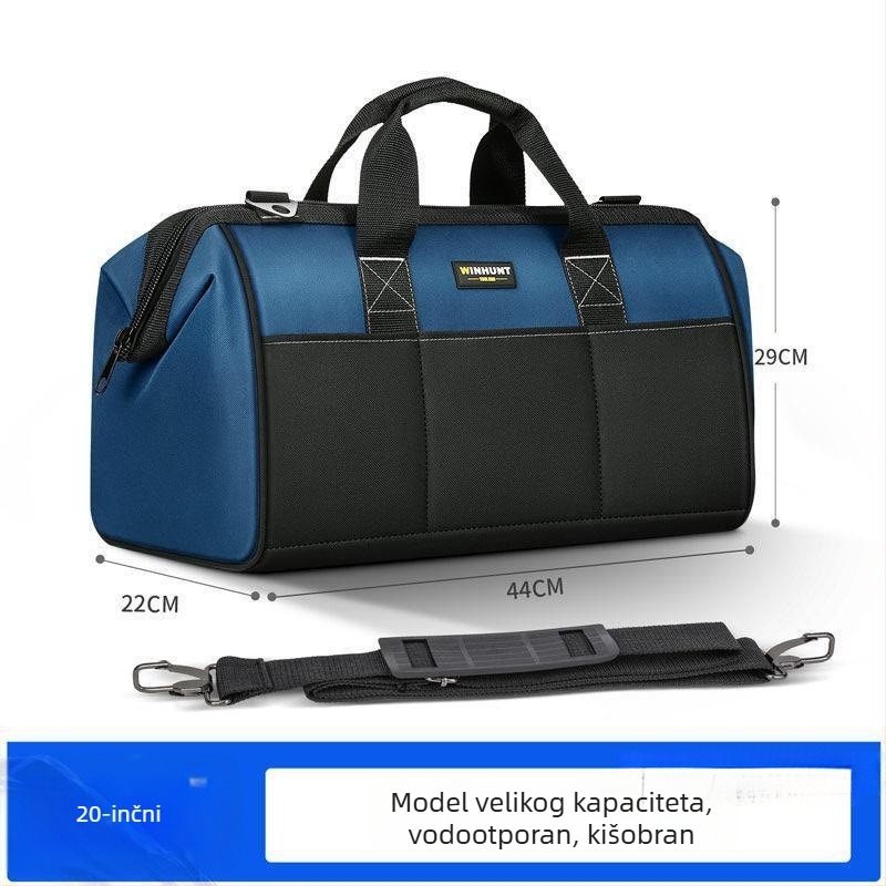 Električni set alata s torbom za pohranu – kvadratni dizajn, višenamjenski, izdržljiv