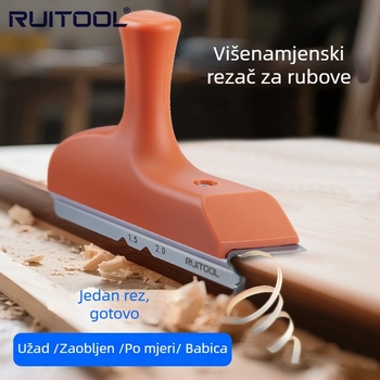 Brusilica za rubove 3-u-1: rezanje rubova, zaobljenje i uklanjanje oštrih rubova