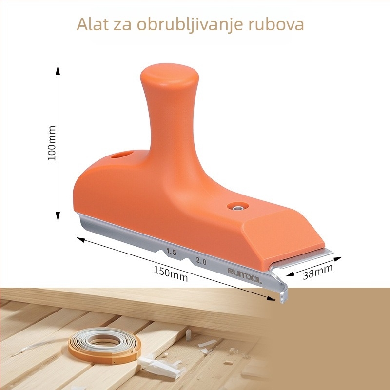 Brusilica za rubove 3-u-1: rezanje rubova, zaobljenje i uklanjanje oštrih rubova