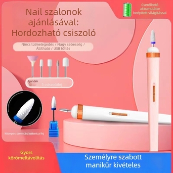 Körömscsiszoló DMJ – műanyag, koreai stílus, csiszolás