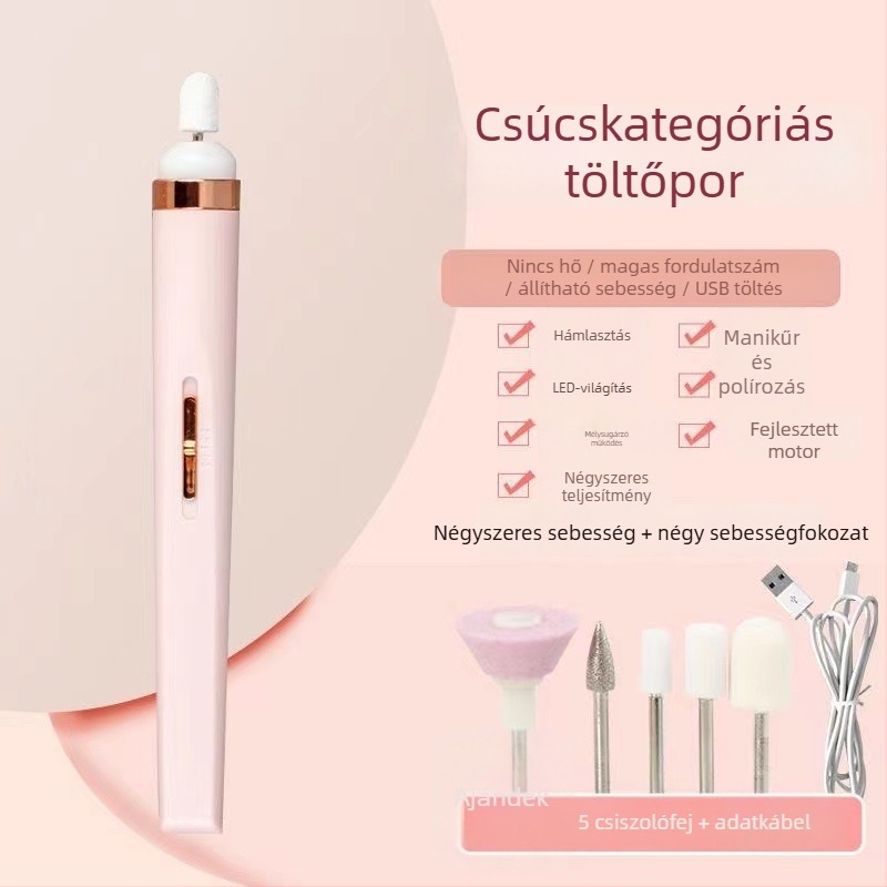 Körömscsiszoló DMJ – műanyag, koreai stílus, csiszolás