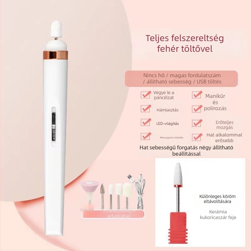 Körömscsiszoló DMJ – műanyag, koreai stílus, csiszolás