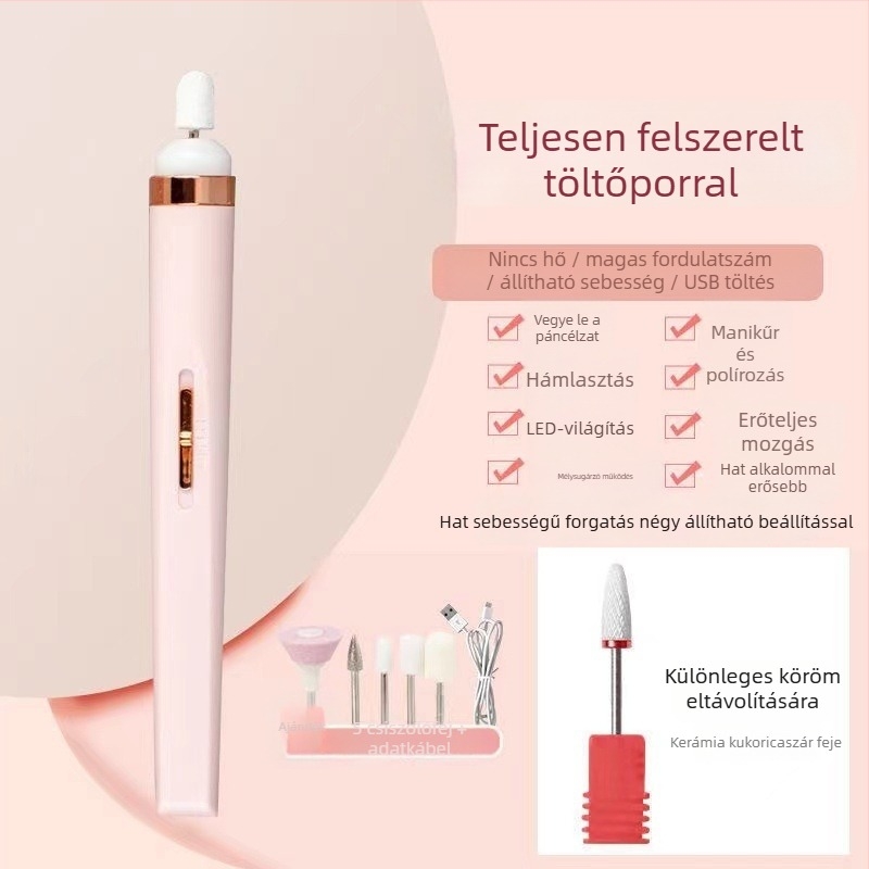 Körömscsiszoló DMJ – műanyag, koreai stílus, csiszolás